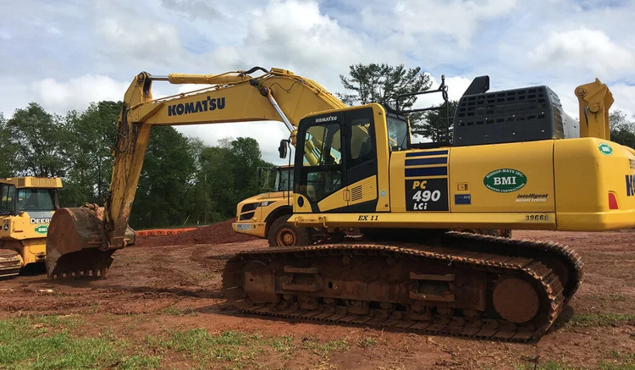 BMI GPS Excavator